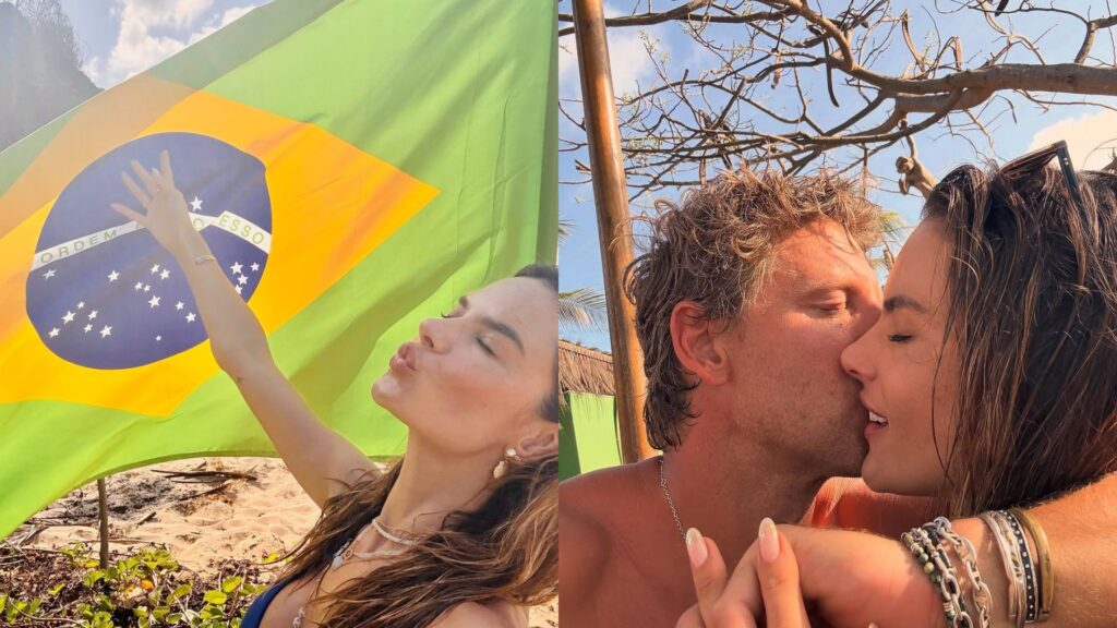 Alessandra Ambrosio Celebra Vínculo com o Brasil em Noronha: 'Em Casa'