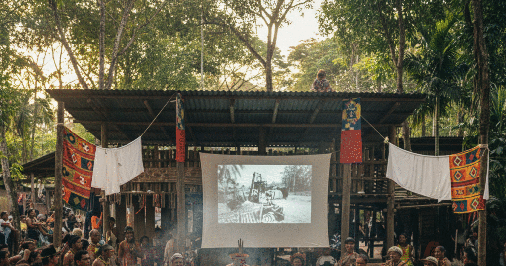 Evento Gratuito na Aldeia Maracanã: Exibições e Debates Sobre Cinema Contracolonial Evento Gratuito na Aldeia Maracanã: Exibições e Debates Sobre Cinema Contracolonial
