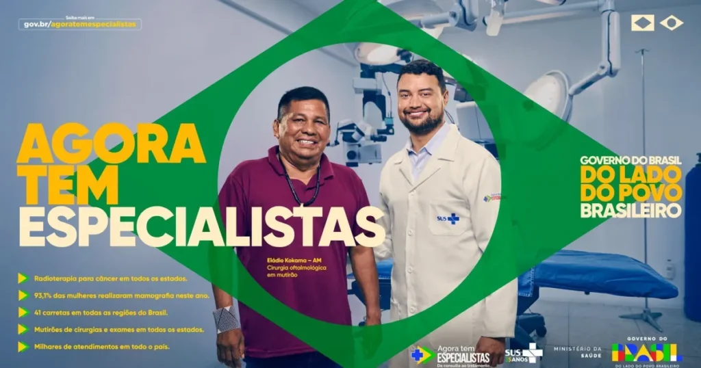 Programa Agora Tem Especialistas: A Revolução na Saúde do SUS