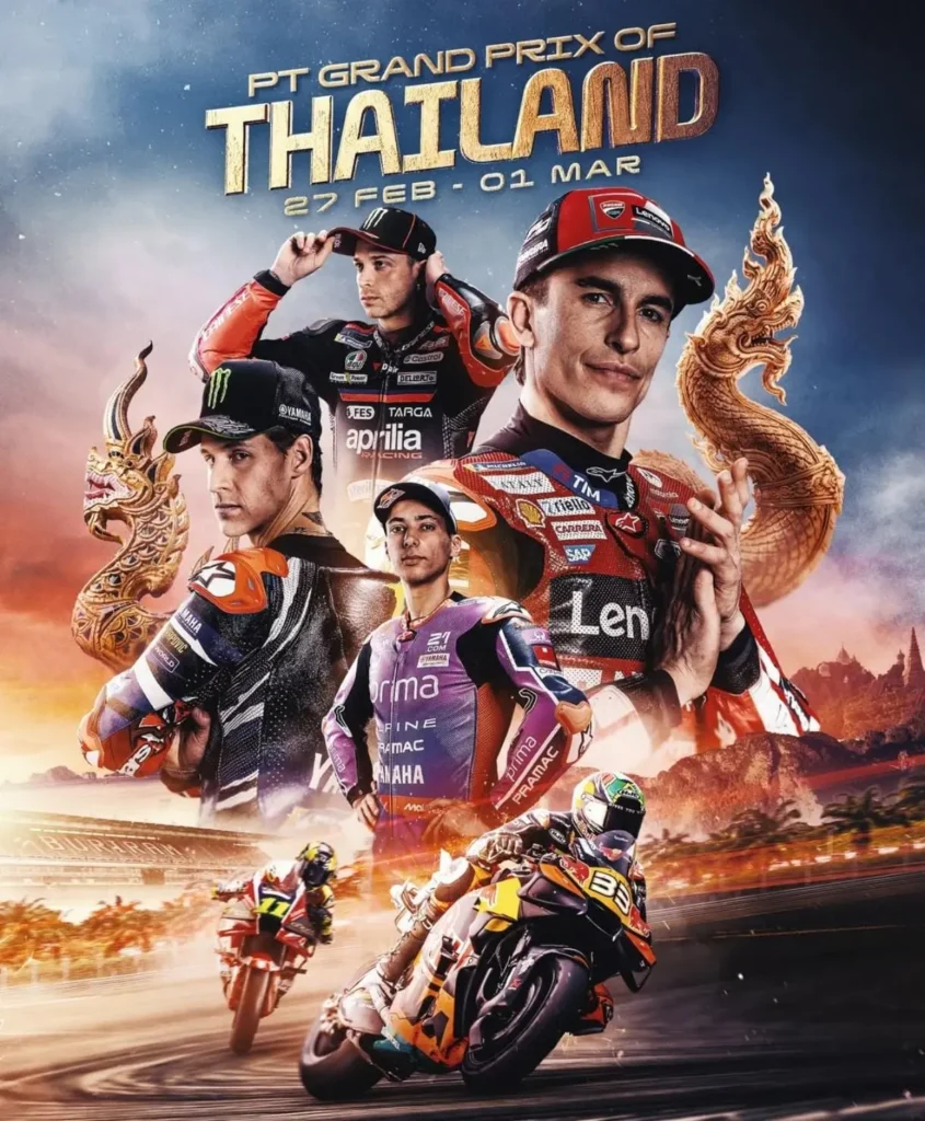 MotoGP 2026: Início na Tailândia e a Estreia de Diogo Moreira em Goiânia MotoGP 2026: Início na Tailândia e a Estreia de Diogo Moreira em Goiânia