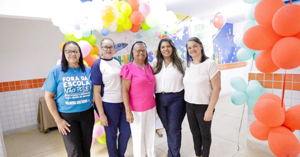 Prefeita Tia Júlia dá boas-vindas aos alunos na volta às aulas de 2026 em Palmeira dos Índios Prefeita Tia Júlia dá boas-vindas aos alunos na volta às aulas de 2026 em Palmeira dos Índios