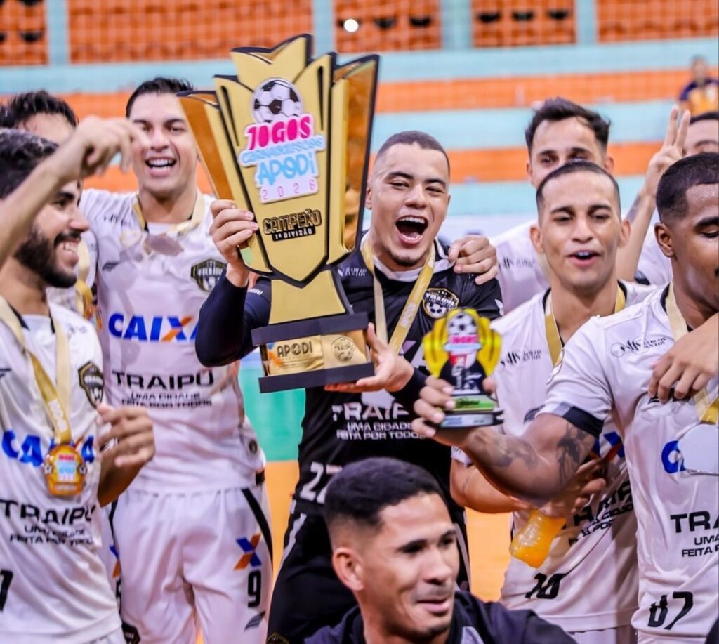 Traipu Conquista Título nos Jogos Carnavalescos e Se Prepara para Supercopa de Futsal